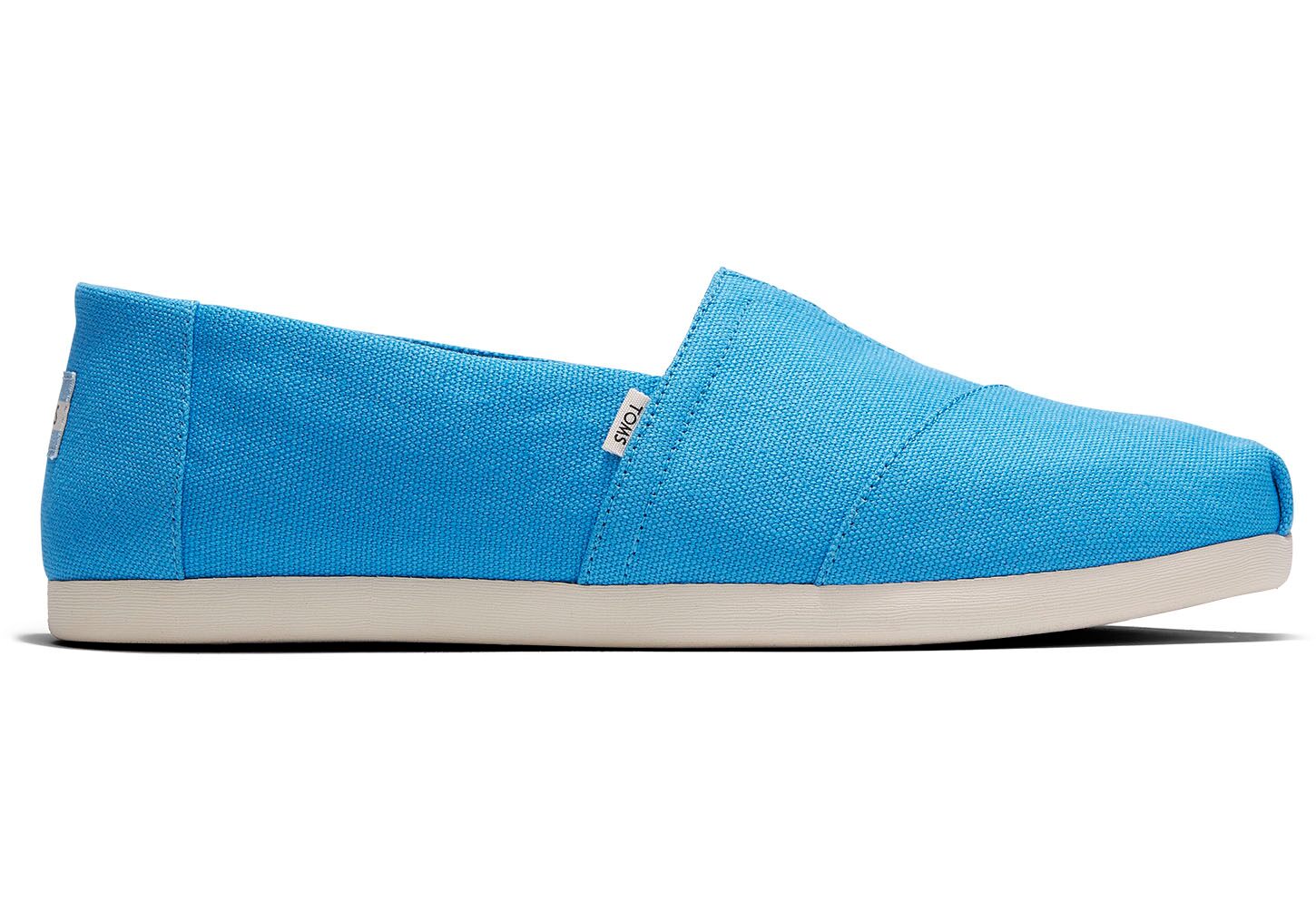 Toms Classics Canvas - Mens Alpargata Espadrilles - Blue - NZ - 796180FDU